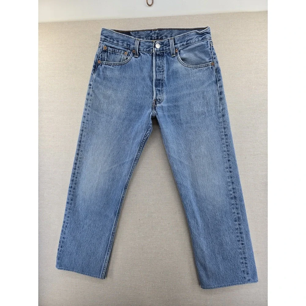 Vtg 90s Levi's 501 Jeans Mens 32 Short Fits 30.5x25